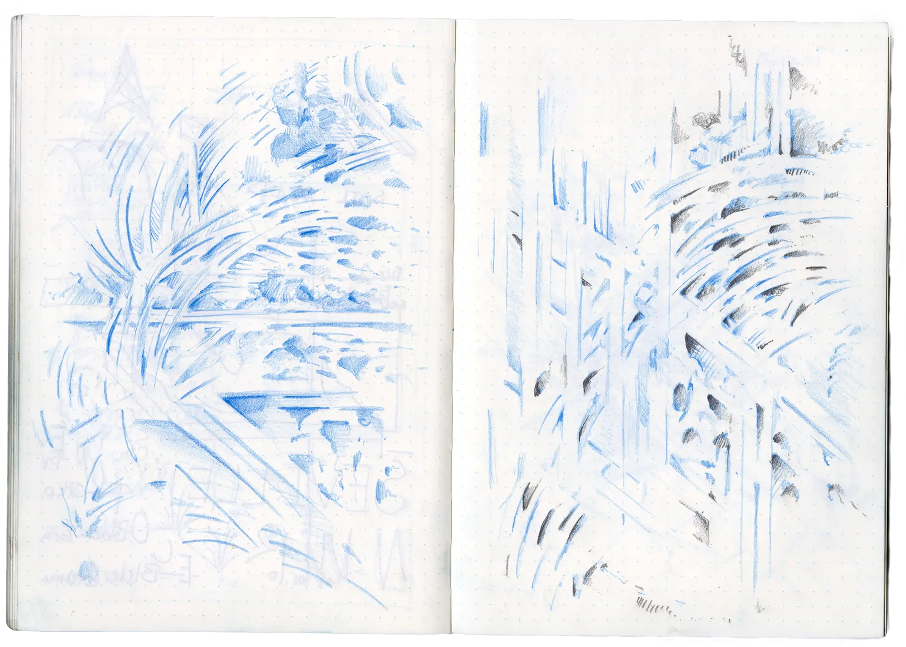 An abstract artwork of digital data